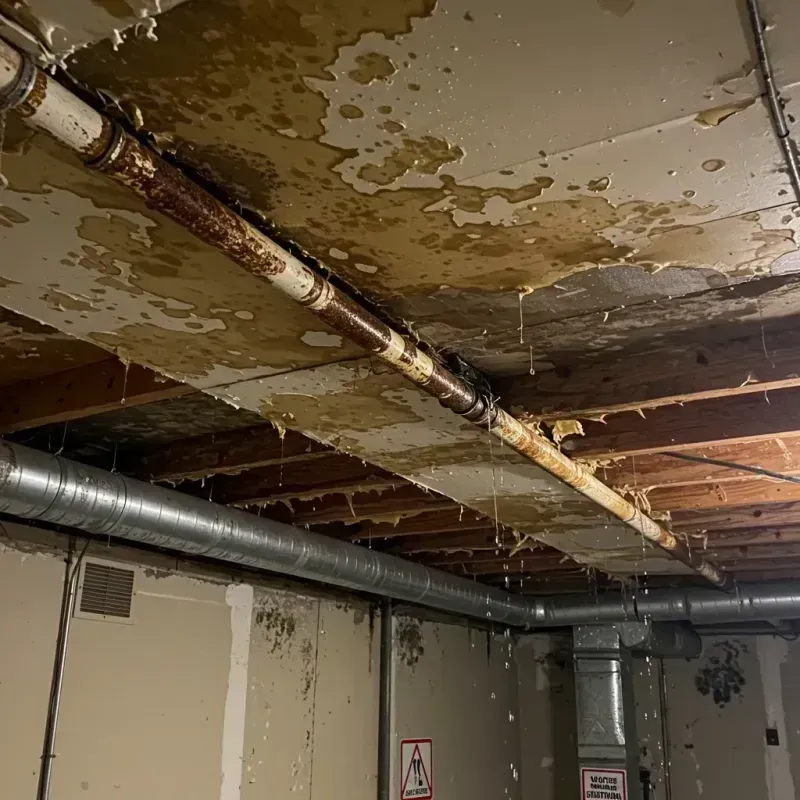 Ceiling Water Damage Repair in Milford, CT